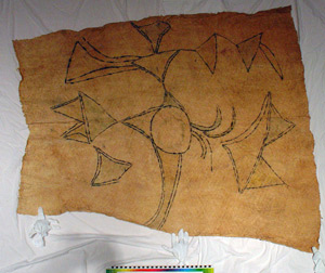 Thumbnail of Nyoe, Bark Cloth Painting (2000.01.0947)