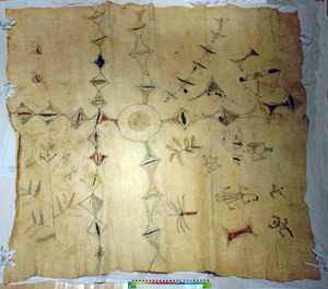 Thumbnail of Nyoe, Bark Cloth Painting (2000.01.0950)