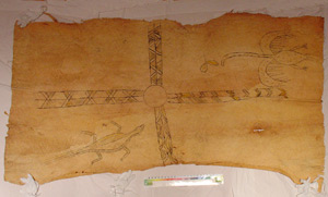 Thumbnail of Nyoe, Bark Cloth Painting (2000.01.0957)