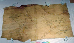 Thumbnail of Nyoe, Bark Cloth Painting (2000.01.0963)
