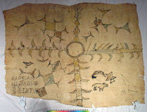 Thumbnail of Nyoe, Bark Cloth Painting (2000.01.0966)