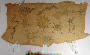 Thumbnail of Nyoe, Bark Cloth Painting (2000.01.0967)