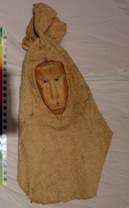 Thumbnail of Peleacon Bark Cloth Mask (2000.01.0968)