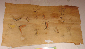 Thumbnail of Nyoe, Bark Cloth Painting (2000.01.0981)