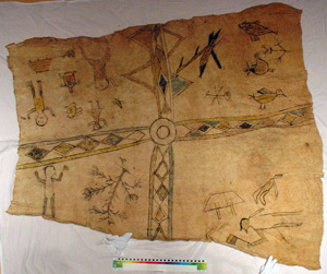 Thumbnail of Nyoe, Bark Cloth Painting (2000.01.0983)