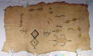 Thumbnail of Nyoe, Bark Cloth Painting (2000.01.0986)
