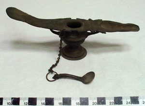 Thumbnail of Lamp with Spoon (2012.07.0059)
