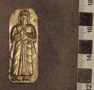 Thumbnail of Impression of Figure, Mold?, Amulet? (2012.07.0060A)