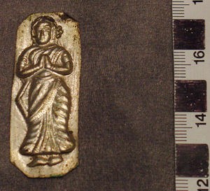 Thumbnail of Impression of Figure, Mold?, Amulet? (2012.07.0060B)