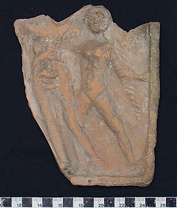 Thumbnail of Relief Fragment: Two Figures (1900.53.0021)