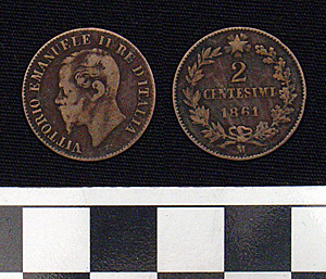 Thumbnail of Coin: Italy 2 Centesimi (1900.61.0137)
