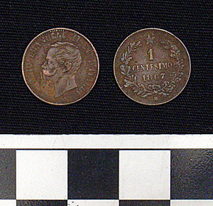 Thumbnail of Coin: Italy Copper 1 Centesimi (1900.61.0139)