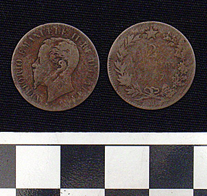 Thumbnail of Coin: Italy 2 Centesemi  (1900.61.0141)
