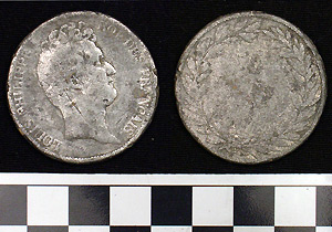 Thumbnail of Coin: France 5 Francs (1900.61.0145)