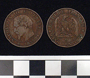 Thumbnail of Coin: France 5 Centimes (1900.61.0156)