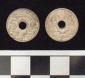 Thumbnail of Coin: France 5 Centimes (1900.61.0168)