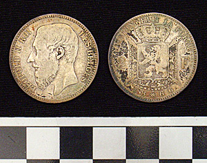 Thumbnail of Coin: Kingdom of Belgium, 2 Francs (1900.61.0173)