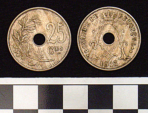 Thumbnail of Coin: Kingdom of Belgium, 25 Centimes (1900.61.0180)
