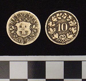 Thumbnail of Coin: Switzerland 10 Cent (1900.61.0185)