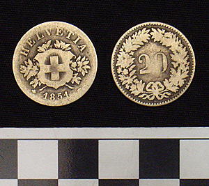 Thumbnail of Coin: Switzerland 20 Cent (1900.61.0186)