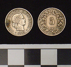 Thumbnail of Coin: Switzerland 5 Centimes (1900.61.0190)