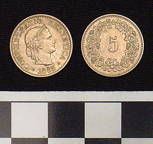 Thumbnail of Coin: Switzerland 5 Centimes (1900.61.0192)