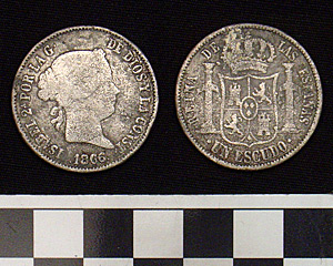 Thumbnail of Coin: Spain 1 Escudo (1900.61.0196)
