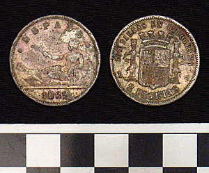 Thumbnail of Coin: Spain 2 Pesetas (1900.61.0202)