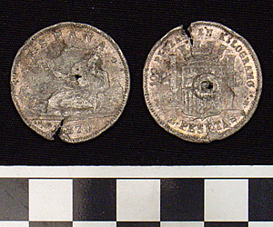 Thumbnail of Coin: Spain 2 Pesatas (1900.61.0207)