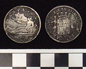 Thumbnail of Coin: Spain 2 Pesatas (1900.61.0208)