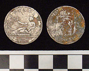 Thumbnail of Coin: Spain 2 Pesatas (1900.61.0210)