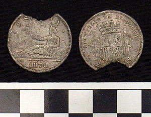 Thumbnail of Coin: Spain 2 Pesatas (1900.61.0213)