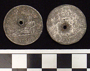 Thumbnail of Coin: Spain 2 Pesatas (1900.61.0217)