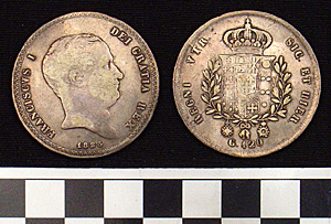 Thumbnail of Coin: Naples, 120 Grana (1900.61.0239)