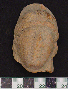Thumbnail of Votive Figurine Fragment: Head ()