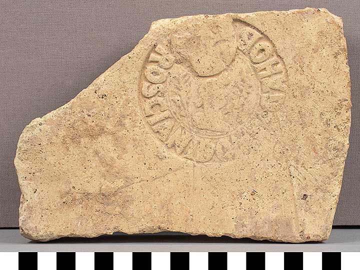 Thumbnail of Stamped Brick Fragment (1921.01.0001)