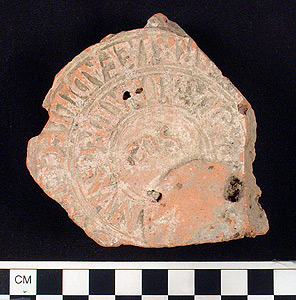 Thumbnail of Stamped Brick Fragment (1921.01.0003)