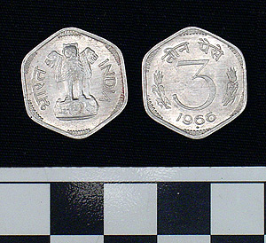 Thumbnail of Coin: Republic of India, 3 Paise ()