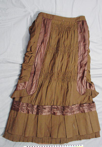 Thumbnail of Dress Skirt: Probably a Mourning Dress Skirt (1974.03.0014B)
