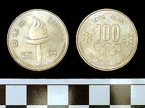 Thumbnail of Coin: Japan, 100 Yen Olympic Edition (1977.01.0440)