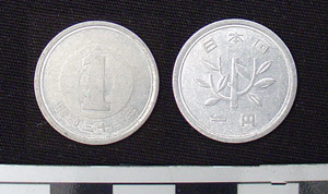 Thumbnail of Coin: Japan, 1 Sen (1984.16.0067)