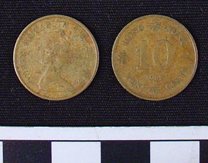 Thumbnail of Coin: British Crown Colony of Hong Kong, 10 Cents (1984.16.0109)