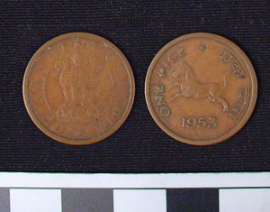 Thumbnail of Coin: Republic of India, 1 Pice (1984.16.0126)