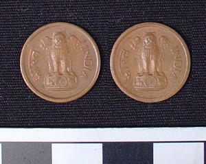 Thumbnail of Coin: Republic of India, 1 Pice (1984.16.0130)