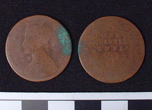 Thumbnail of Coin: British India, 1/4 Anna (1984.16.0137)
