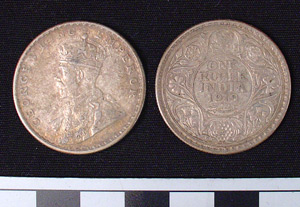 Thumbnail of Coin: British India, 1 Rupee (1984.16.0143)