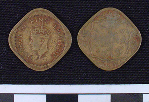 Thumbnail of Coin: British India, 1/2 Anna (1984.16.0153)