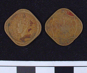 Thumbnail of Coin: British India, 1/2 Anna (1984.16.0156)