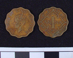 Thumbnail of Coin: British India, 1 Anna (1984.16.0165)