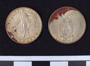 Thumbnail of Coin: U.S. Commonwealth of Philippines, 20 Centavos (1984.16.0173)